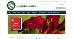 Desktop Screenshot of gardenclub.org